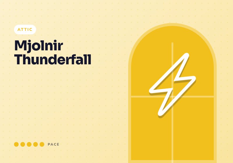 Mjolnir Thunderfall artwork