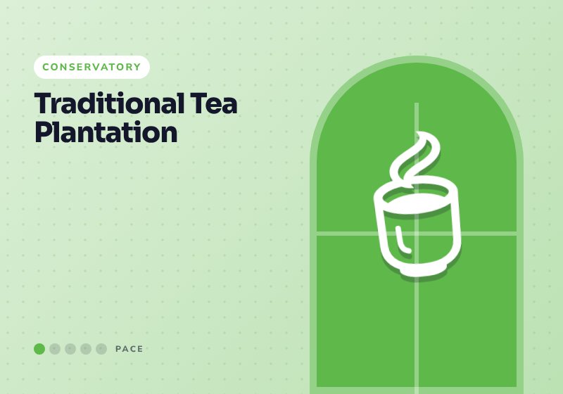 Traditional Tea Plantation artwork
